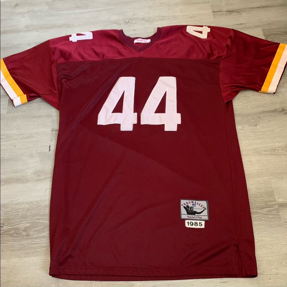 Mitchell Ness Authentic Throwbacks Jersey Redskins John Riggins 1985 Size 56 3XL